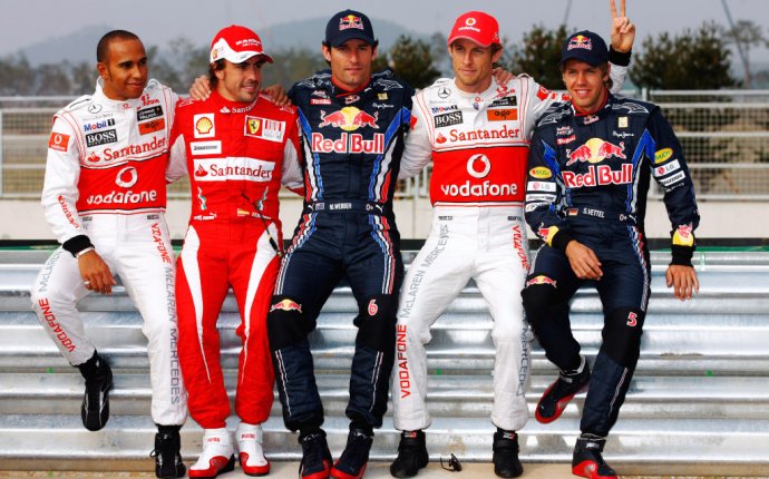 5 World Champions Grid to Break F1 Record in 2011 - autoevolution