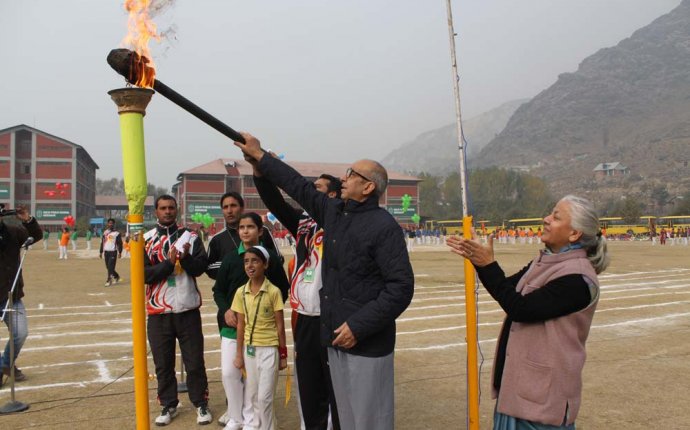 Annual Sports Day Celebrated by classes to V - Delhi Public