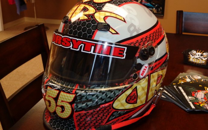 JONATHAN FORSYTHE DONNIE RAY CRAWFORD TRIBUTE HELMET WRAP