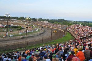 A packed house at the 2014 Thunder on the Hill Speedweek event. (Photo: Chris Budihas)