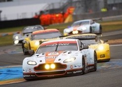 Allan Simonsen died in this Aston Martin, Le Mans, 2013