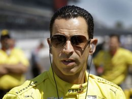 IndyCar driver Helio Castroneves led 24 laps but finished 11th.