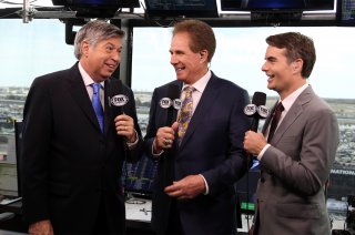 Mike Joy announces NASCAR races on Fox 02